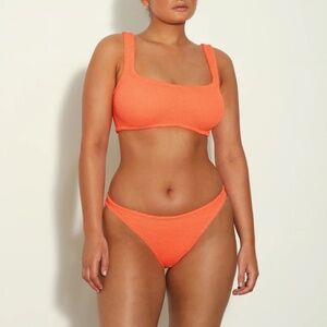 Hunza G Xandra Bikini in Orange! OSFA - Brand New w/ Tags!
